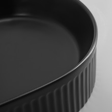 Cove 580mm Matte Ceramic Above Counter Basin